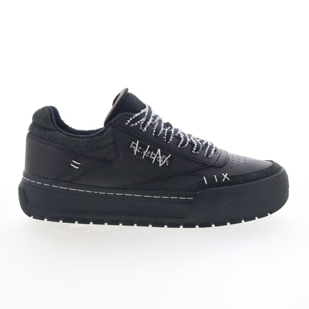 Reebok Mens Club C Megacourt Black Shoes (NWT)